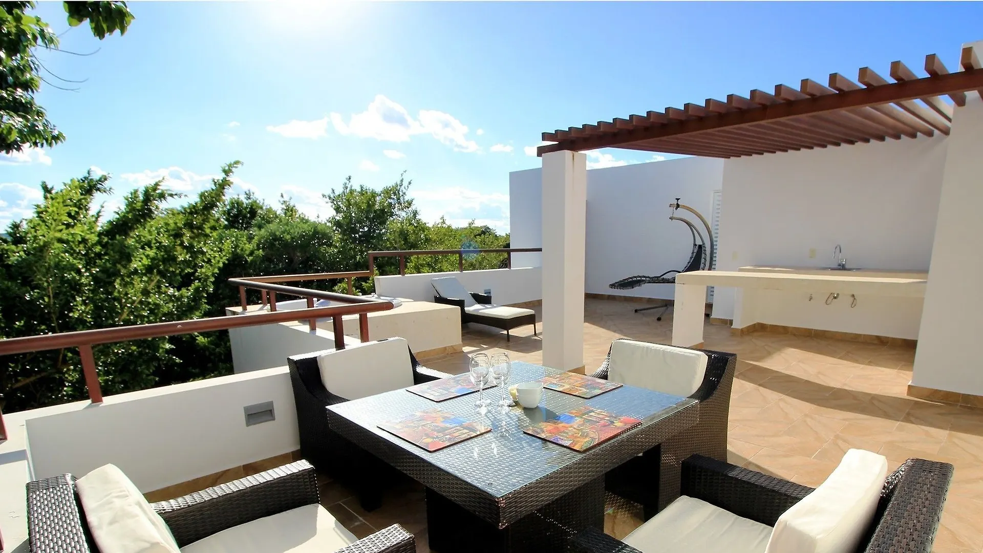 Jungle & Ocean View Penthouse By Olahola Apartment Akumal